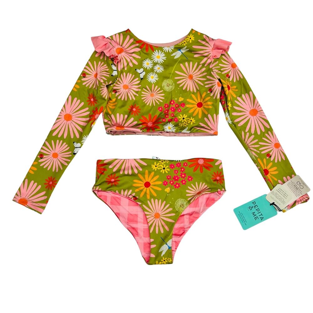 NWT Pepita & Me Size 2 Floral Swim Suit